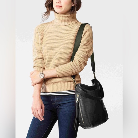 Fossil -Maya green leather shoulder/ crossbody bag - Picture 13 of 14